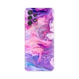 the pink and blue marble phone case