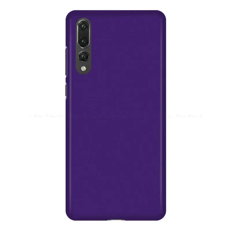 The back of a purple motorola z3 phone case