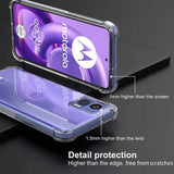 the back of a purple phone case with the text, `’’
