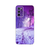 purple winter forest samsung galaxy s9 case