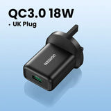 the qc3 - bw usb usb with a usb cable attached to it