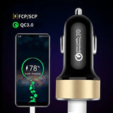 the car charger is a quick charge that’s easy to charge your phone