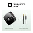 The qum qx bluetooth receiver and cable