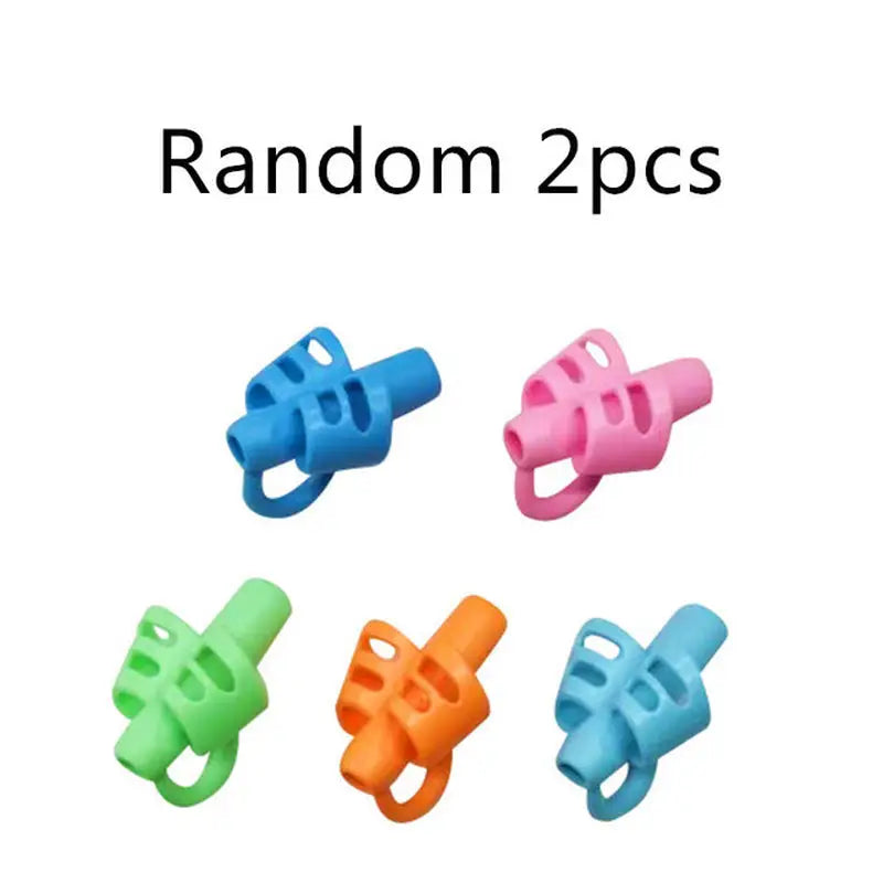 a set of four plastic clips with the words random 2 pcs