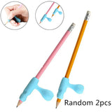 a pencil with a pencil holder attached to it