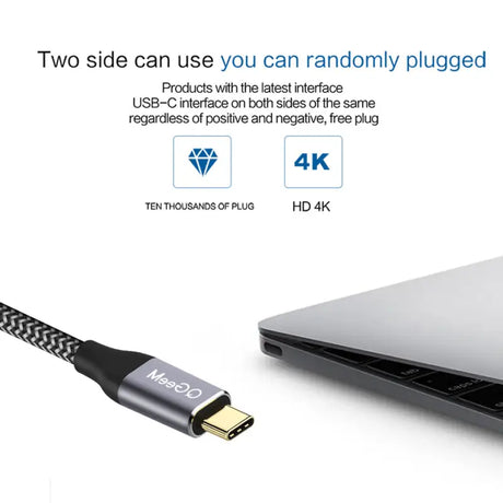 a laptop with a cable connected to it