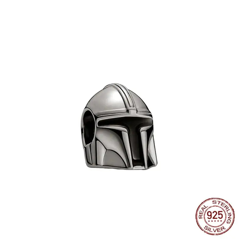 a star wars helmet charm