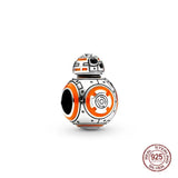 a star wars bb - 8 charm is shown on a white background