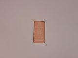 Rectangular screen protector.