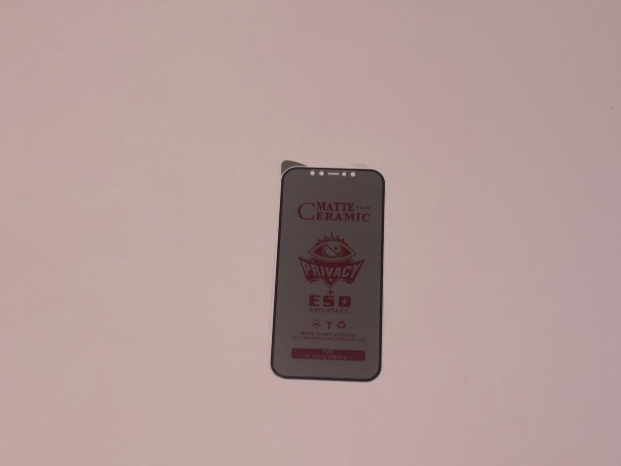 Rectangular screen protector.