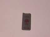 Rectangular screen protector.