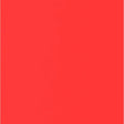 A red background with a white border