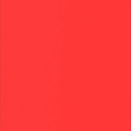 A red background with a white border