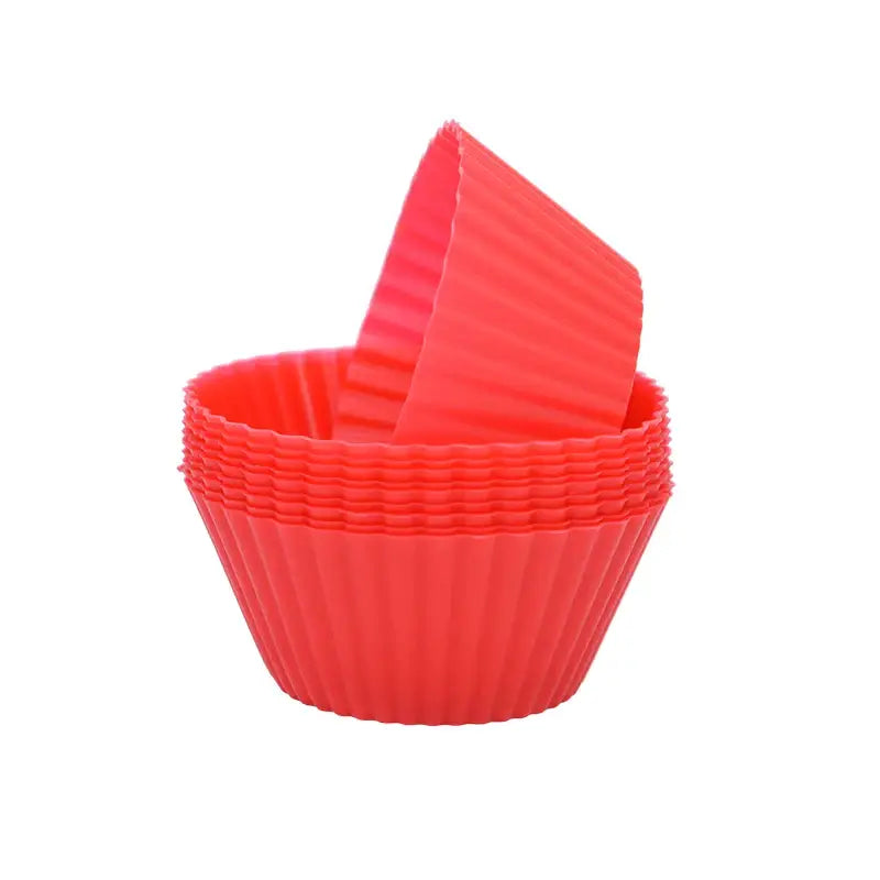 red baking cups