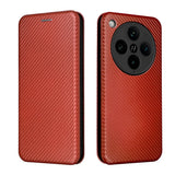 Red carbon fiber smartphone case with a circular camera cutout.