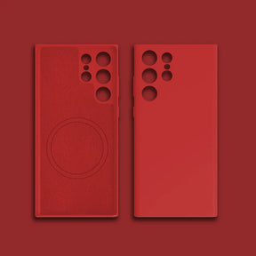 the red case is designed to look like a phone
