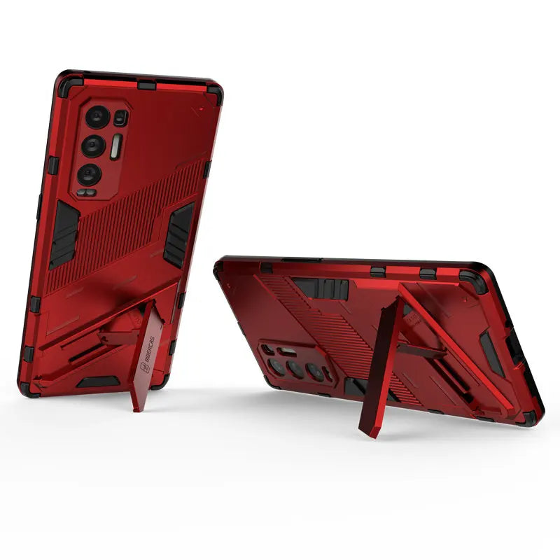 the red case is designed to protect against the back of the phone