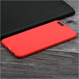 the red case is shown on the back of the phone
