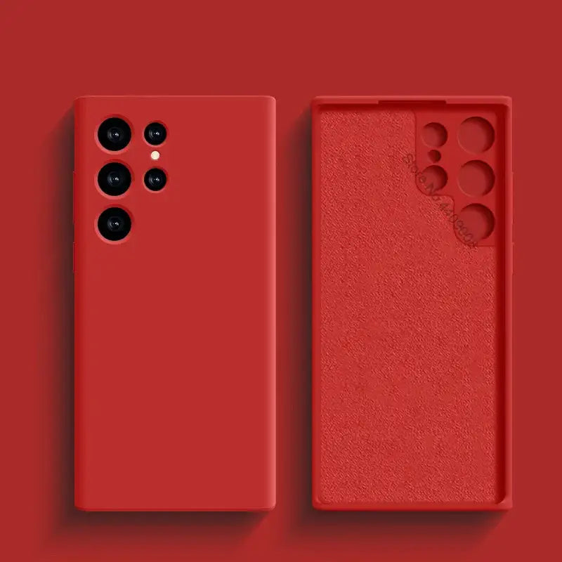 The red iphone 11 case