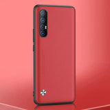 The red iphone case is shown on a red background