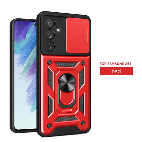 red iphone case with ring holder