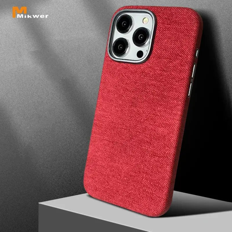 The red leather case for the iphone 11