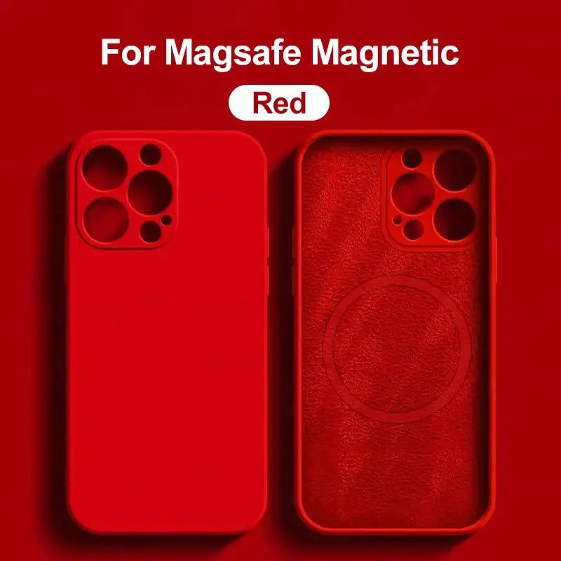 the red leather case for the iphone
