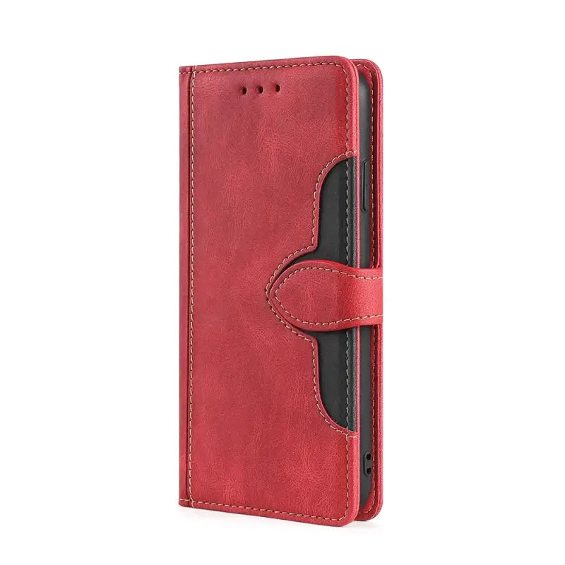 The red leather wallet case for the iphone 6