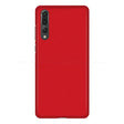 The back of a red motorola z3 smartphone case