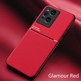 the red samsung s20 case is shown on a red background