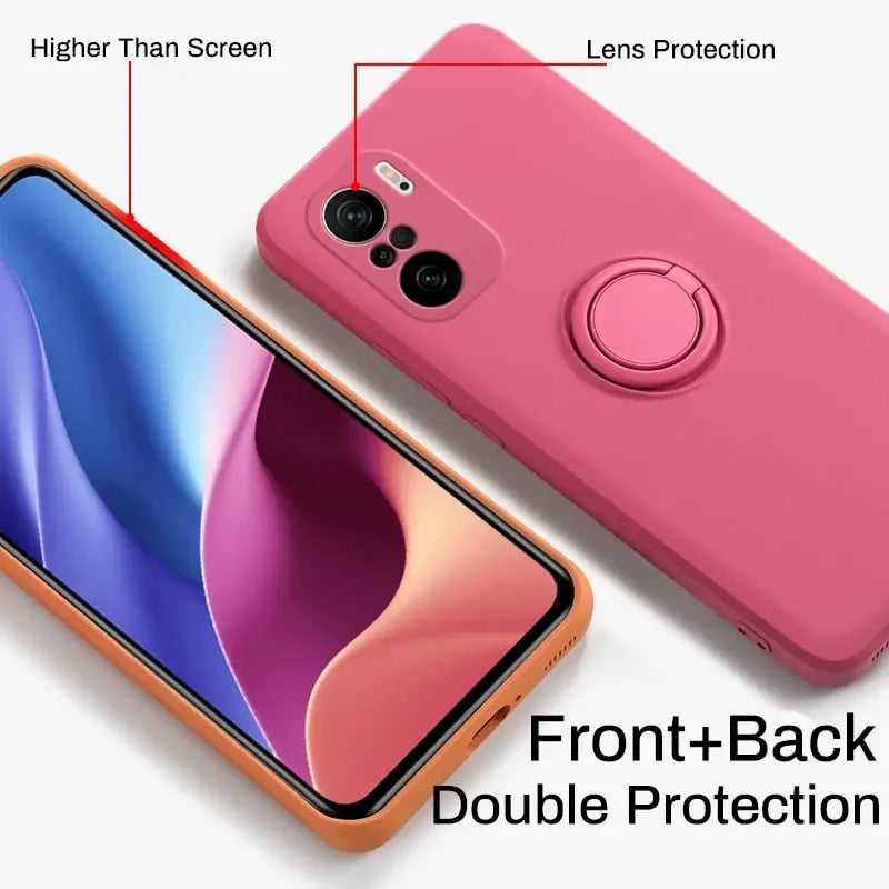 the front and back of the redmik iphone