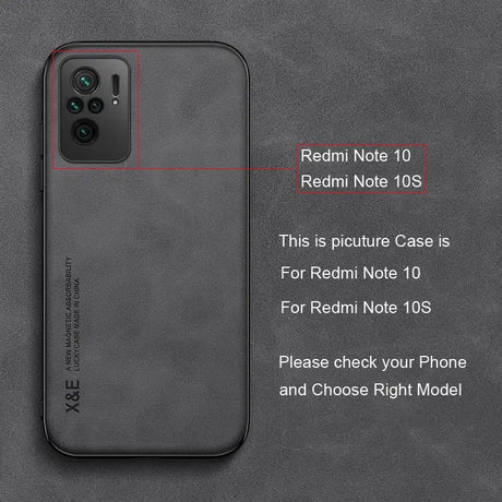 The back of the redmio case with the text