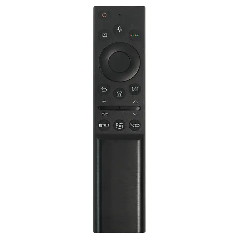 the remote control is shown in black