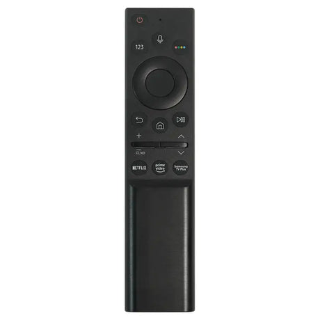 The remote control is shown in black
