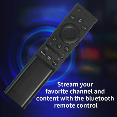 A remote control device with the text stream your favorite channel and remote control