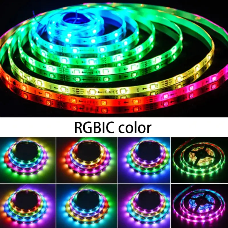 rgb color led strip light