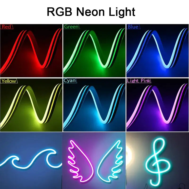 Rgb non led strip