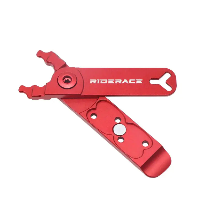 a red blade with the word’race’on it