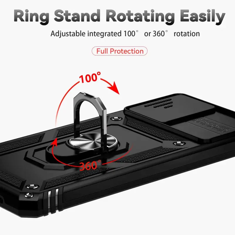 the ring stand rotating phone holder