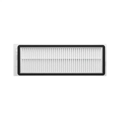 a white air filter on a white background