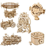 a collection of steam engines