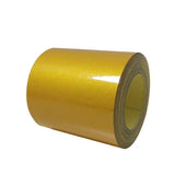 a roll of gold foil tape