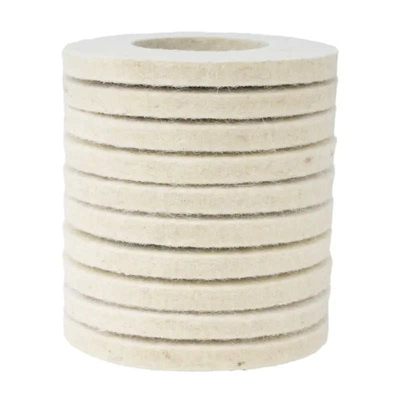 a stack of white paper rolls