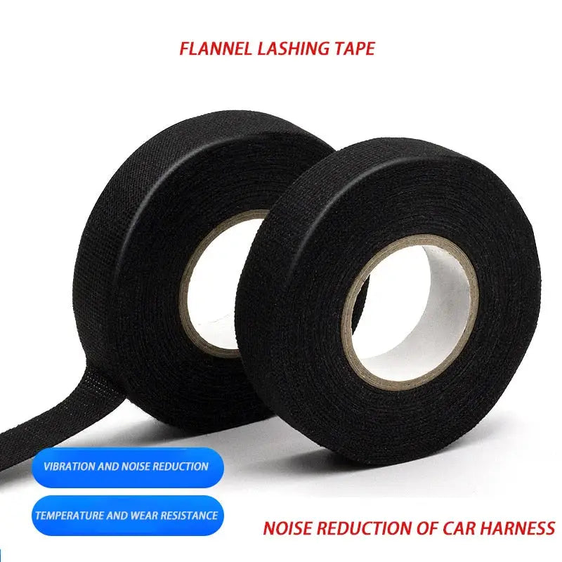 black cloth tape