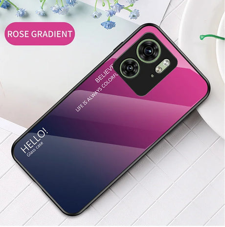 Rose gradient phone case.