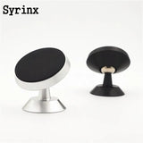 a pair of black and silver knobs