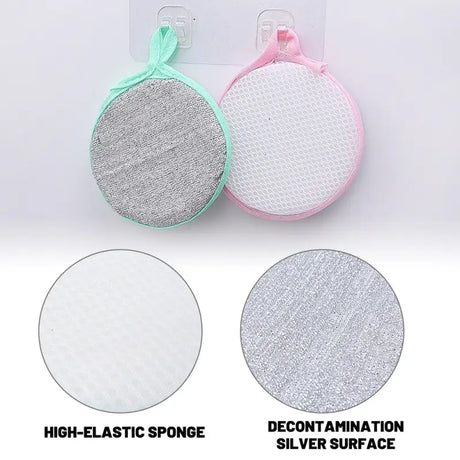 2pcs / lot new fashion round glitter cosmetic cosmetic makeup mirror case bag cosmetic cosmetic case