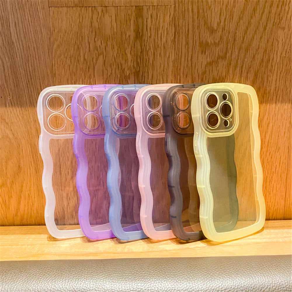 A row of iphone cases