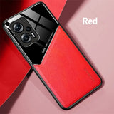 red leather case for redmik