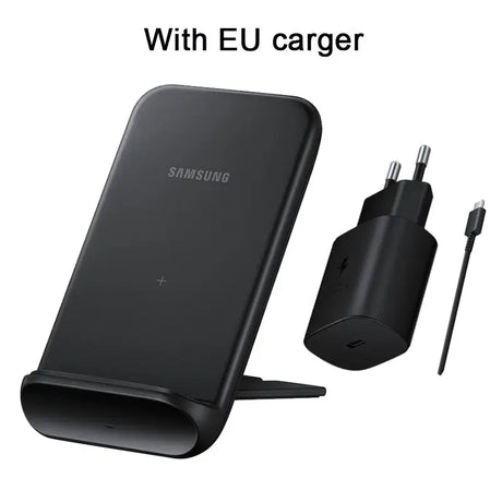 a black charger with a usb and a usb cable